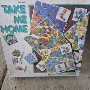 Discovery Take Me Home Puzzle - Blue and Multicolor